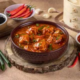 Chicken In Schezwan Sauce Gravy