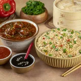 Veg Manchurian Fried Rice