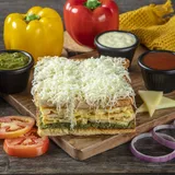 Omelette Cheese Toast Sandwich