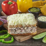 Chicken Cheese Mayonnaise Toast Sandwich