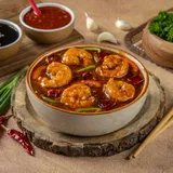 Prawns In Hunan Sauce Gravy