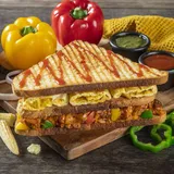 Chicken Makhani Club Sandwich