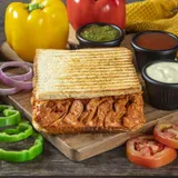 Chicken Makhani Toast Sandwich