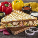 Chicken Mayonnaise Grilled Sandwich