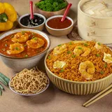 Prawns Triple Schezwan Fried Rice