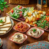 Arabian Mutabbalat (Mezze Platter)