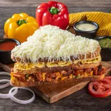 Chicken Cheese Club Grilled Sandwich