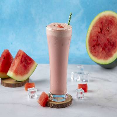 Fresh Watermelon Milkshake
