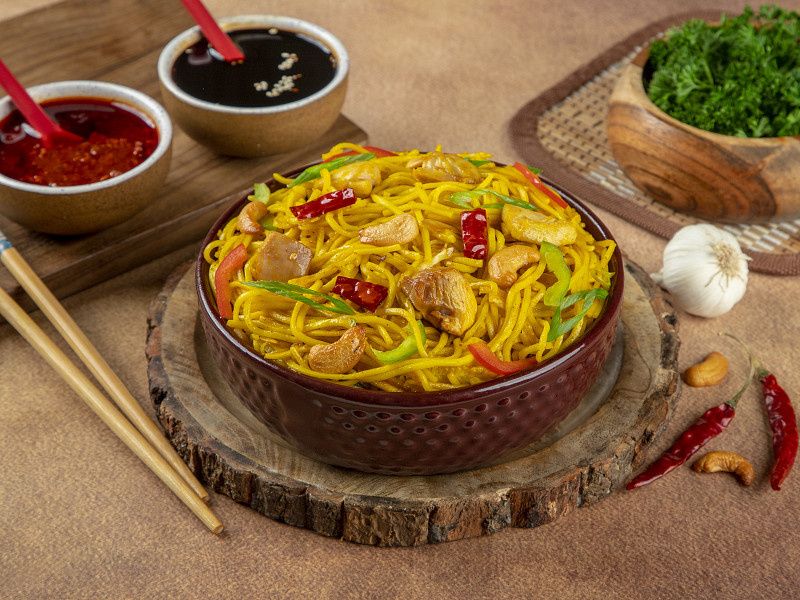 Chicken Singapore Noodles