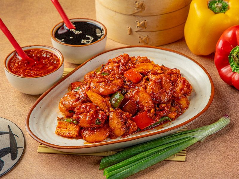 Prawns Shanghai (Dry)