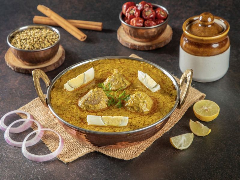 Mutton Afghani [Boneless] (Gravy)