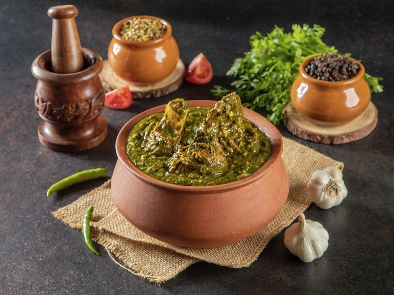 Mutton Palak
