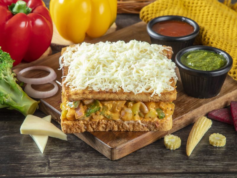 Veg Cheese Makhani Sandwich