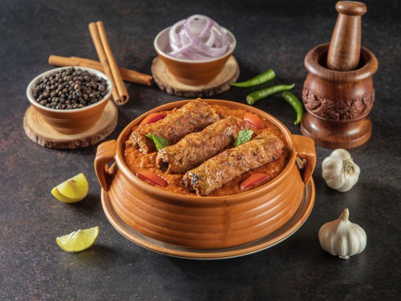 Chicken Seekh Kebab Masala