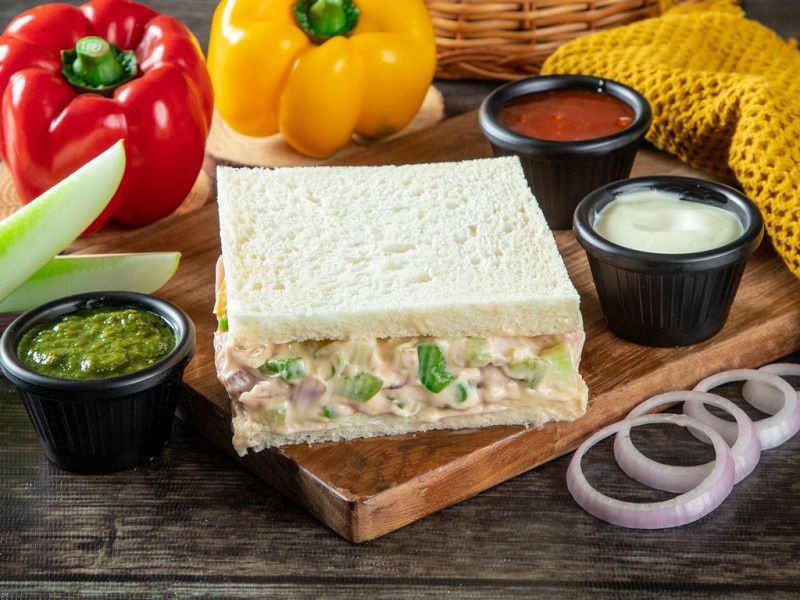 Veg Mayonnaise Sandwich