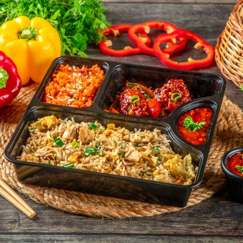 Chicken Fried Rice Combo/Thali