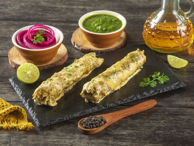 Creamy Mutton Seekh Kebab