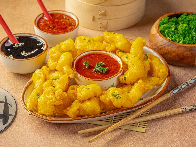 Golden Fried Prawns (Dry)