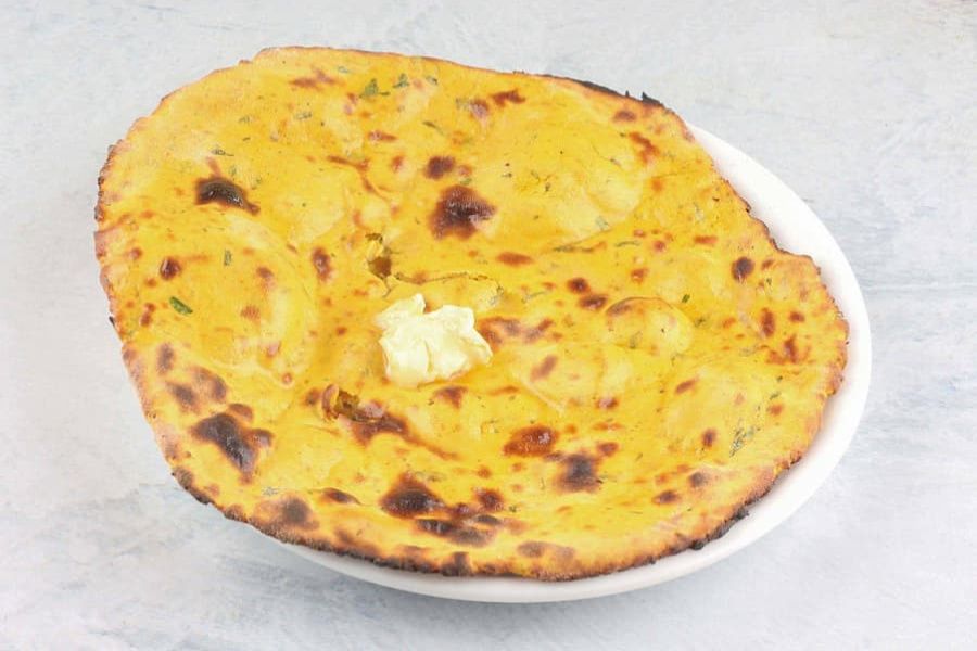 Tandoori Garlic Naan.