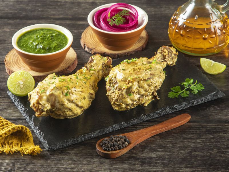 Creamy Chicken Tangdi Kebab