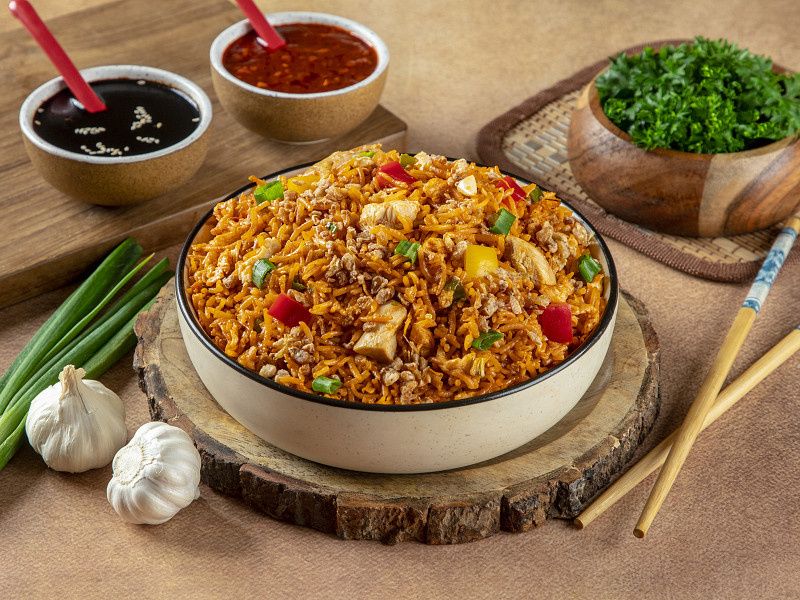 Chicken Burnt Garlic Fried Rice