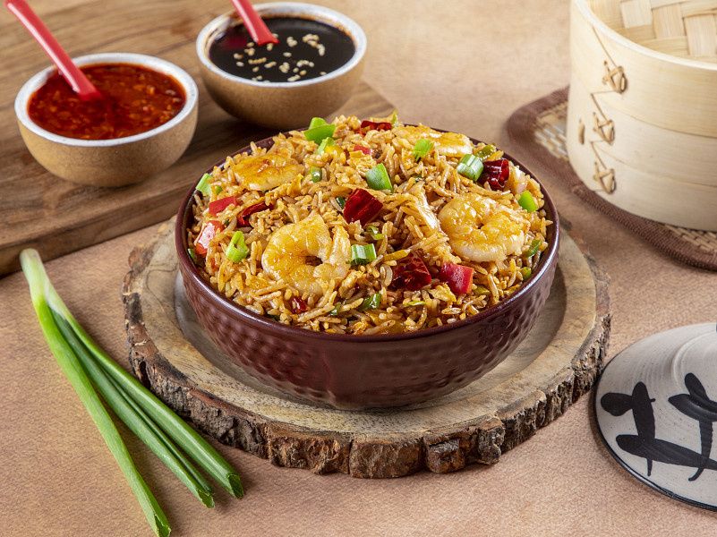 Prawns Hunan Fried Rice