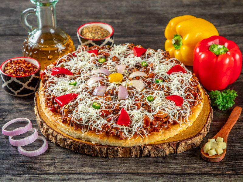 Chicken Teriyaki Pizza[7 Inches]