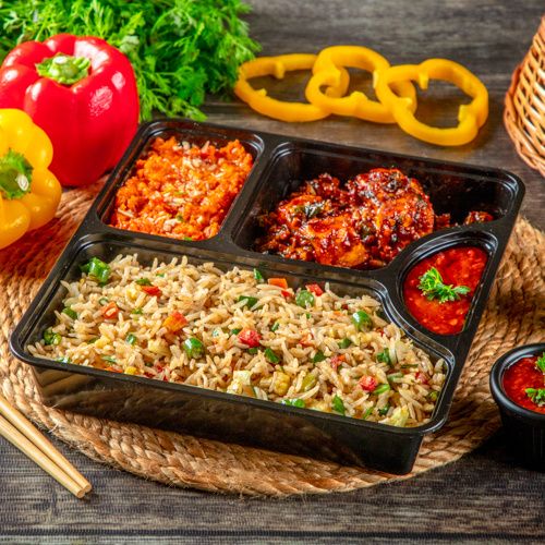 Veg Fried Rice Combo/Thali