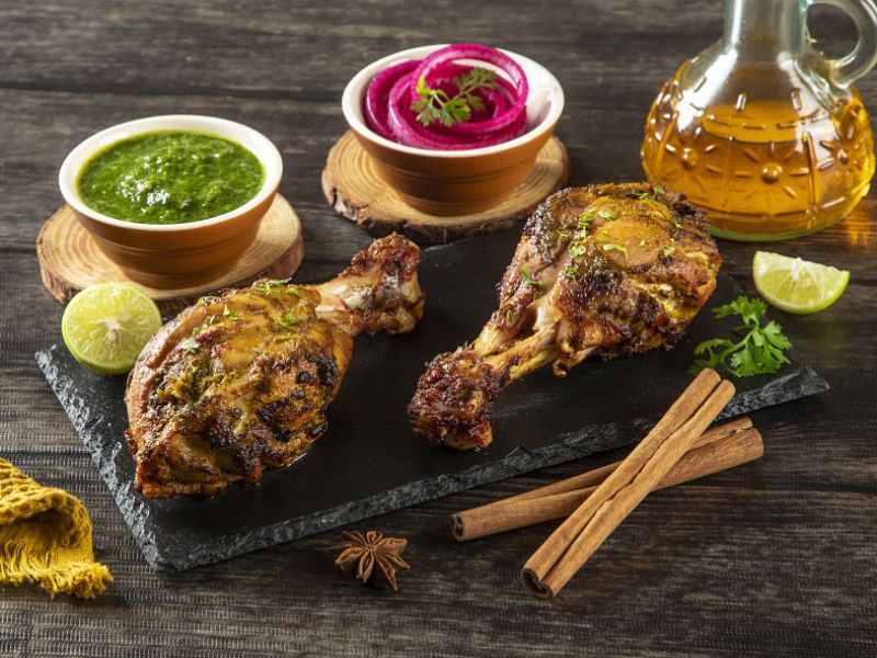 Chicken Tangdi Kebab