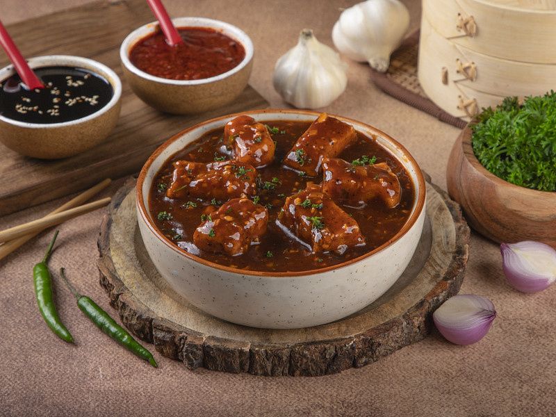 Fish Manchurian Gravy