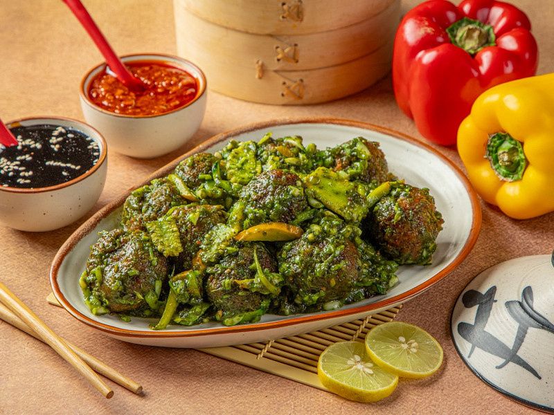 Veg In Lemon Sauce (Dry)