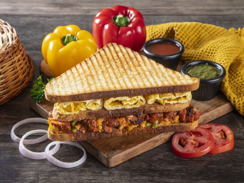 Chicken Club Grilled Sandwich