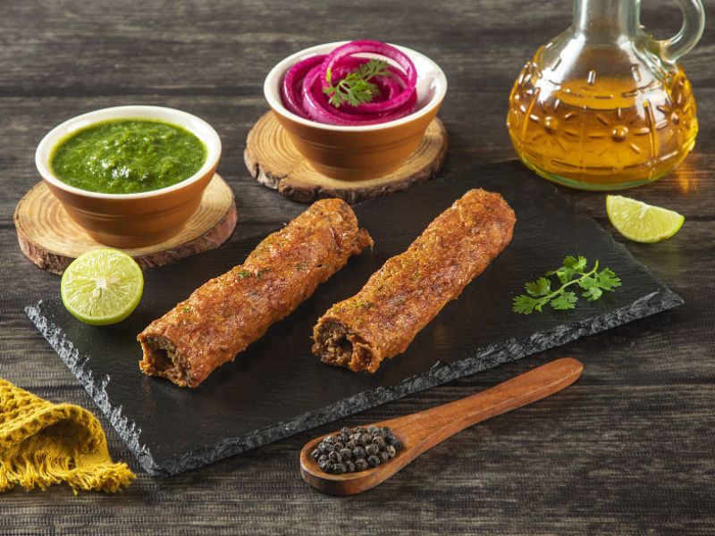 Mutton Seekh Kebab