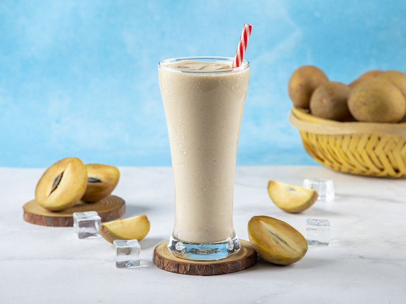 Chickoo Creamy Milkshake