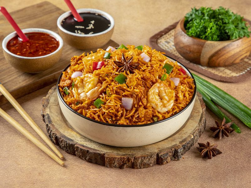 Prawns Hong Kong Fried Rice