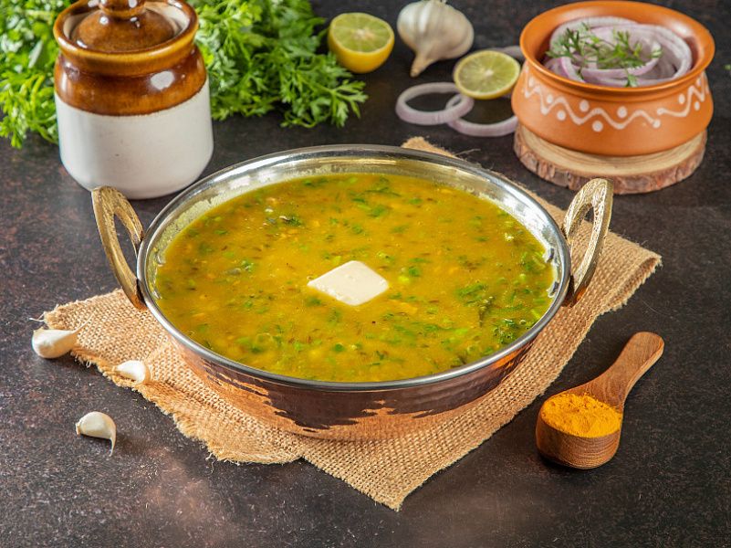 Dal Fry With Butter (Gravy)