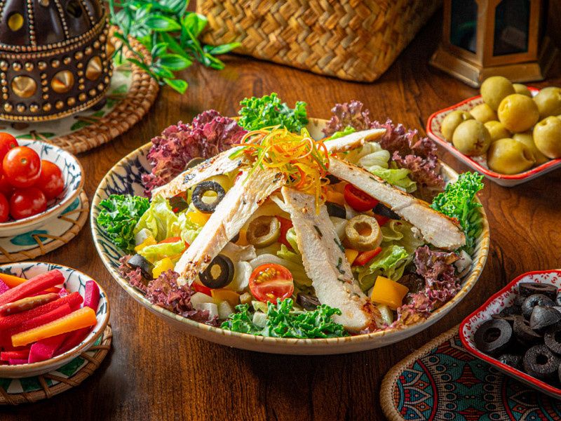 Chicken Fattoush Salad