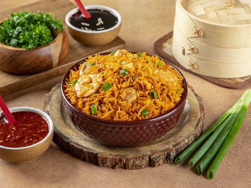 Mixed Schezwan Fried Rice