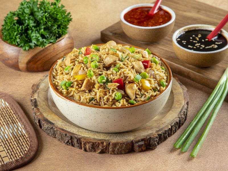 Chicken Oyster Fried Rice