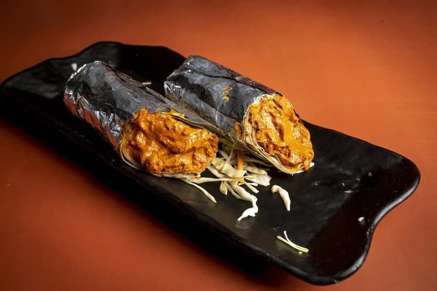 Butter Chicken Roll