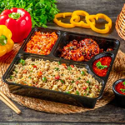 Veg Fried Rice Combo/Thali