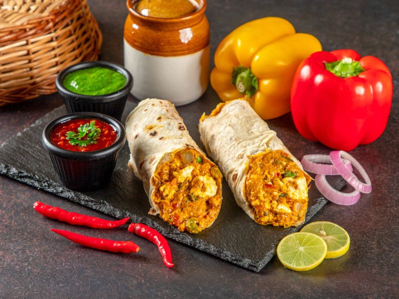 Paneer Chipotle Roll