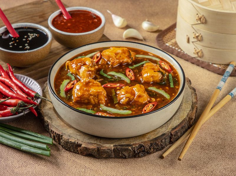 Chicken In Oyster Sauce Gravy