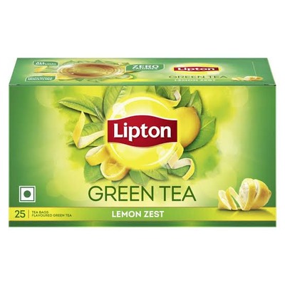 Lipton Lemon Zest Green Tea Bag 25pc