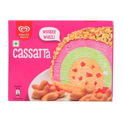 Kwality Wall's Cassata Ice Cream 64gm