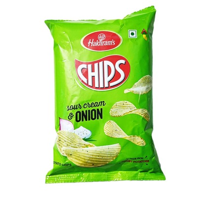 Haldiram Sour Cream & Onion Chips 50gm