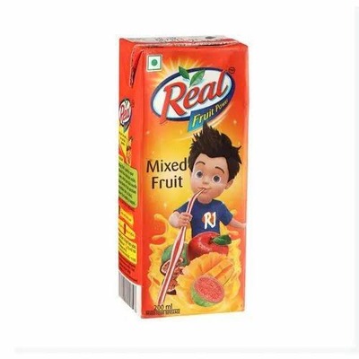 Real Juice Mixed Fruit Tetra 180ml