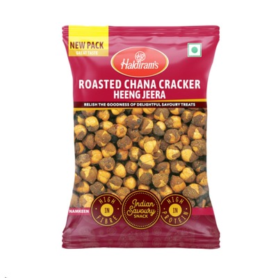 Haldiram Roasted Chana Cracker Heeng Jeera 200gm
