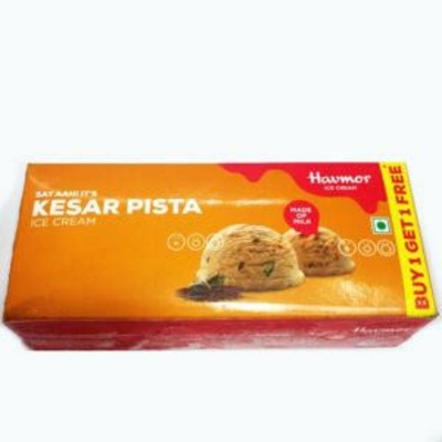 Havmor Kesar Pista Ice Cream Brick 700ml