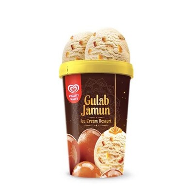 Kwality Wall's Gulab Jamun Ice Cream Tub 285gm